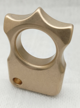 情侣实心黄铜欧美女士指虎送女友