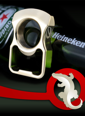 饿鱼金edc黄铜指虎开瓶器Bro-B兄弟瓶起不锈钢启瓶器户外野营防身