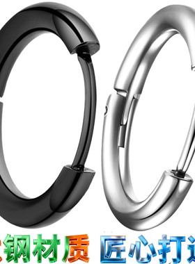 清仓尾货耳扣闺蜜耳饰首饰Ear 时尚钛钢不过敏耳钉精钢首饰饰品