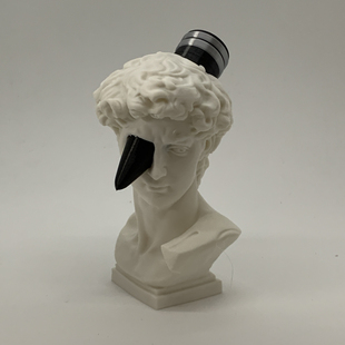 被88炮击中的大卫元气角落ins仿石膏摆件北欧风文艺迷你雕塑雕像