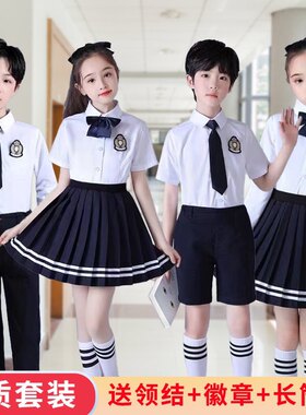 儿童合唱演出服中小学生诗歌朗诵表演服装幼儿园大班毕业照礼服