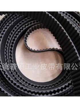 防静电同步带25T5-1816 25T5-1817黑色PU双面纱钢丝芯皮带