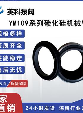YM109-20 25 30 35 40 45 50 55 65水泵碳化硅合金氟橡胶机械密封