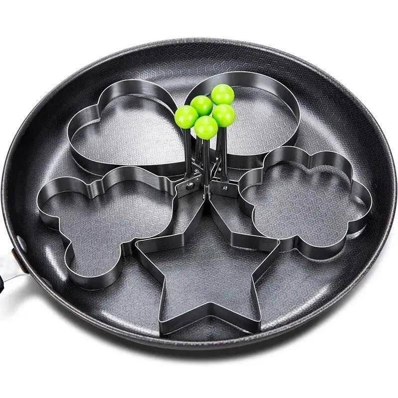 煎蛋模具爱心荷包蛋牛肉饼模型圆形煎鸡蛋创意早餐神器