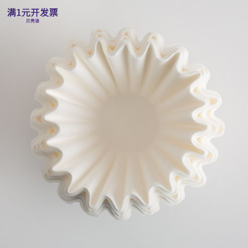 美式蛋糕型手冲咖啡滤纸滴滤式波
