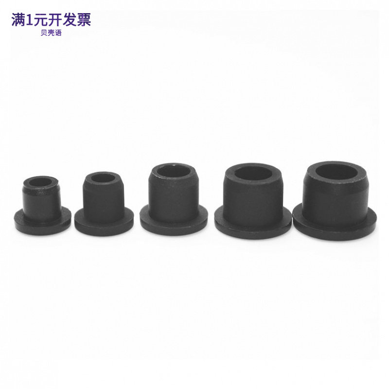 T形橡胶塞耐高温硅胶孔塞空心胶