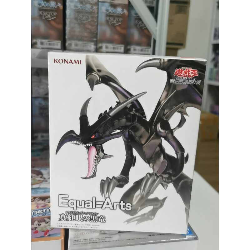日本正版 KONAMI 游戏王 游戏王 真红眼黑龙 EQUAL arts 景品手办