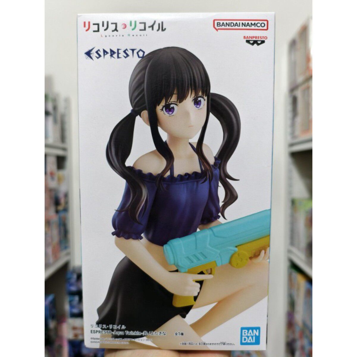 日本正版眼镜厂莉可丽丝手办景品