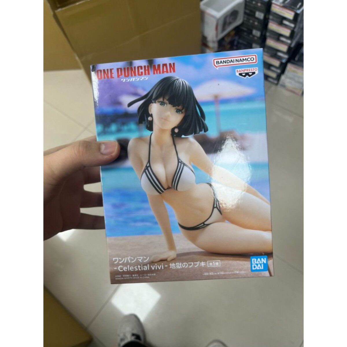 万代眼镜厂一拳超人吹雪景品