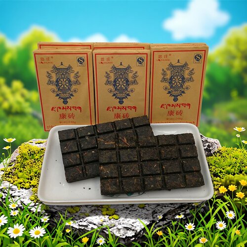 西藏茶叶康砖茶黑茶红茶煮酥油茶