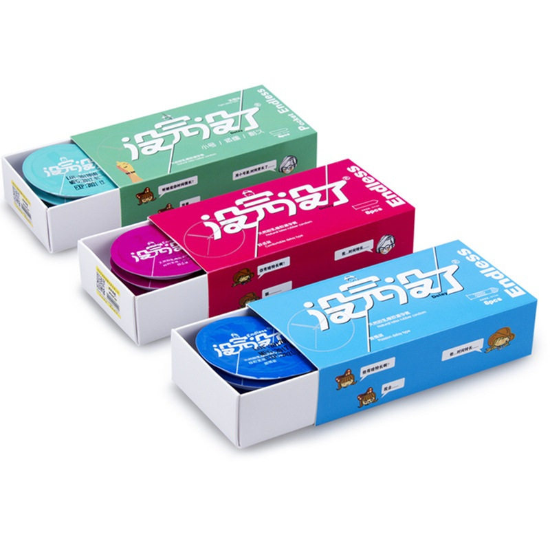 没完没了男用8只装防早射b安全套