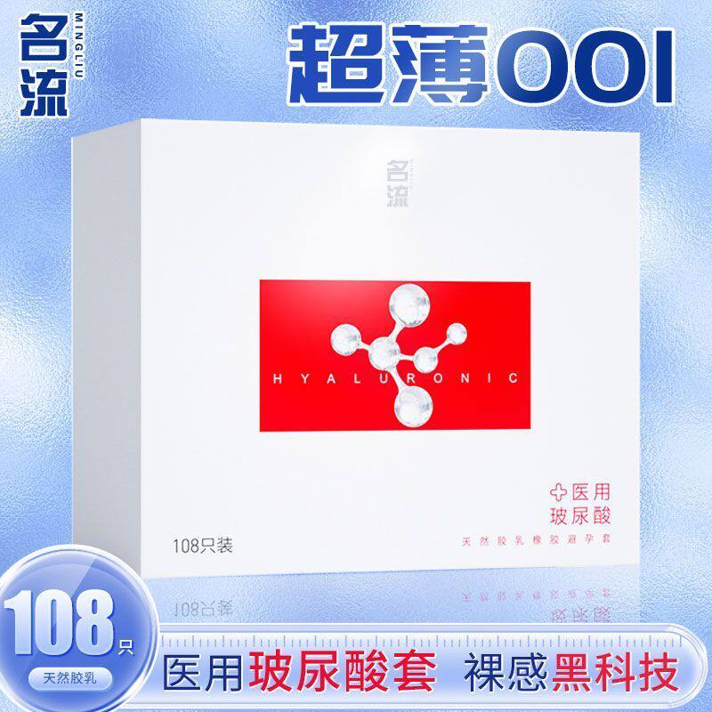 名流医用级玻尿酸避孕安全套图片