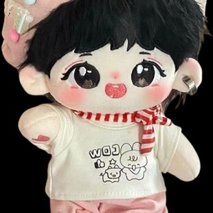 tf家族四代杨博文属性20cm羊波纹棉花娃娃明星周边毛绒玩偶送人礼