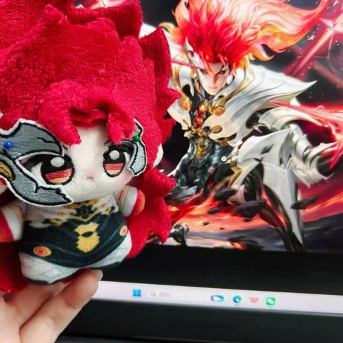【限量开团】原创正版王者荣耀马超琥珀纪元属性10cm棉花娃娃玩偶