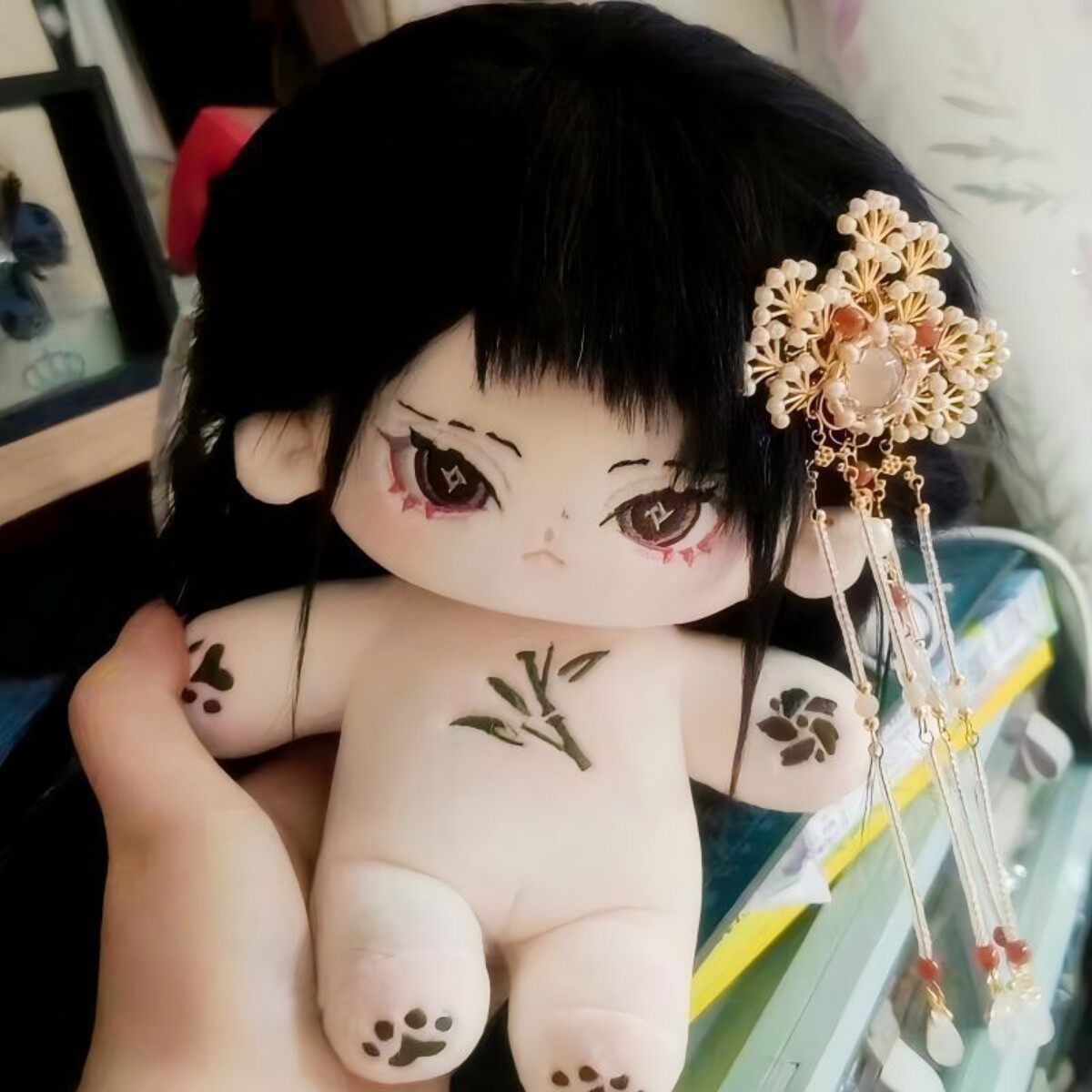 棉花娃娃第五人格古董商属性20cm炸毛送朋友动漫可爱生日礼物