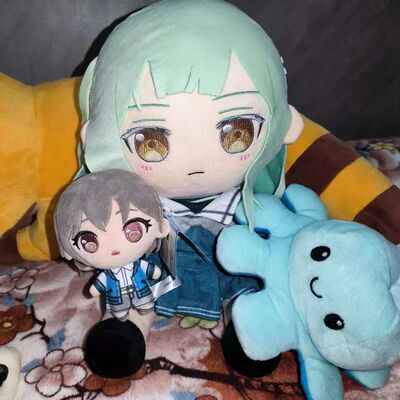 BangDream Avemujica若叶睦棉花娃娃超萌动漫可爱毛绒玩偶送礼物