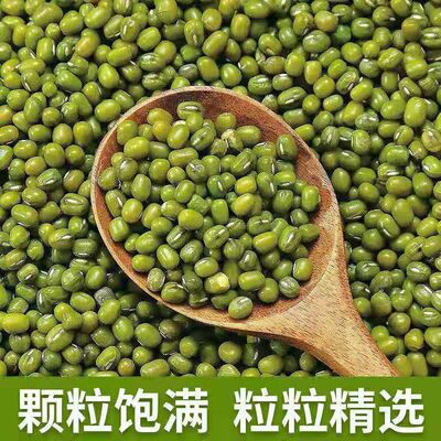 煮粥农家绿豆新货批发价五谷杂粮绿豆汤绿豆粥绿豆糕解暑薄皮新鲜