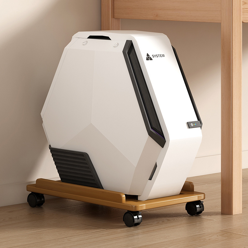 电脑主机拖架子办公室家用台式机箱可移动带轮托盘增高底座置物架