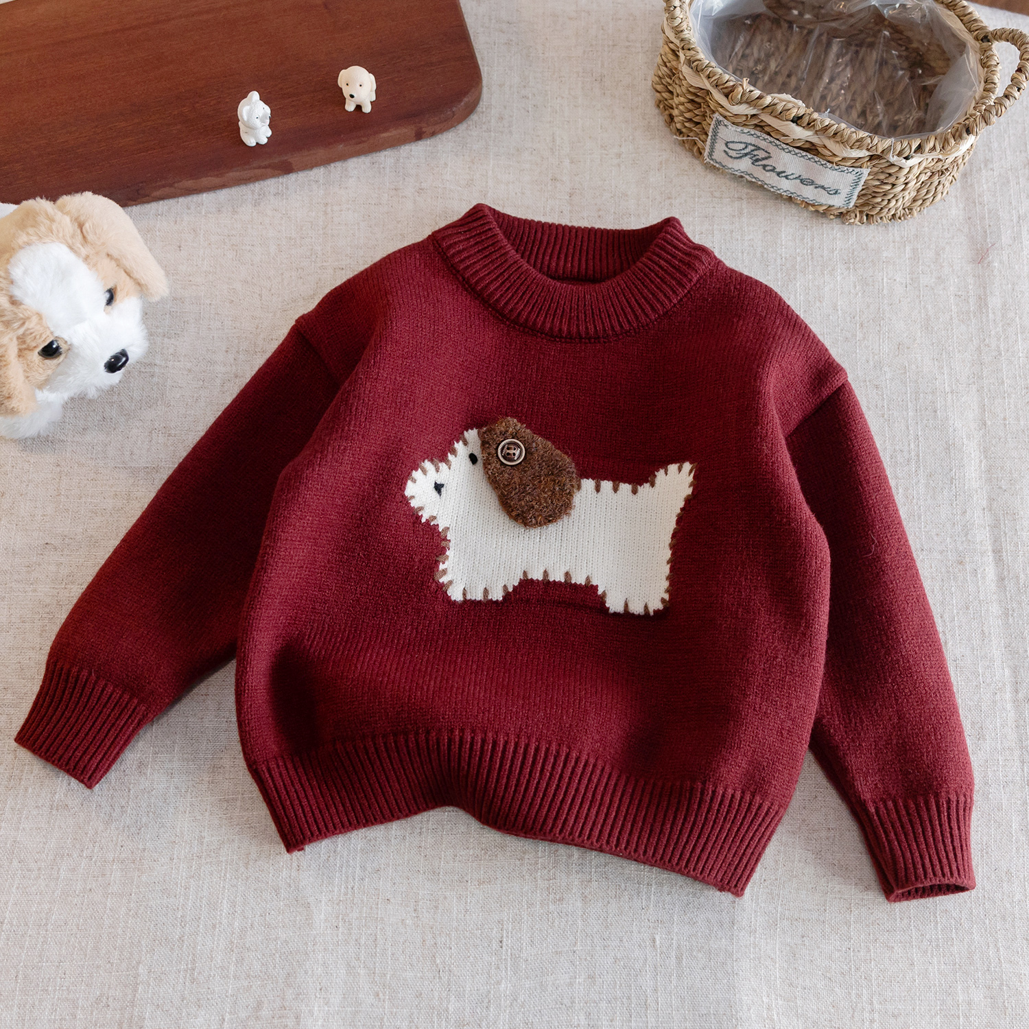 女童毛衣童装冬季加厚上衣