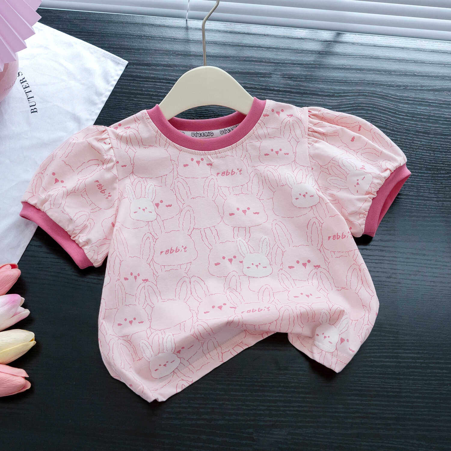 2025婴儿衣服女童休闲短袖T恤夏装女宝宝儿童小童夏季半袖上衣潮,童装/婴儿装/亲子装,T恤,淘宝优惠券,粉丝福利购,淘宝优惠卷