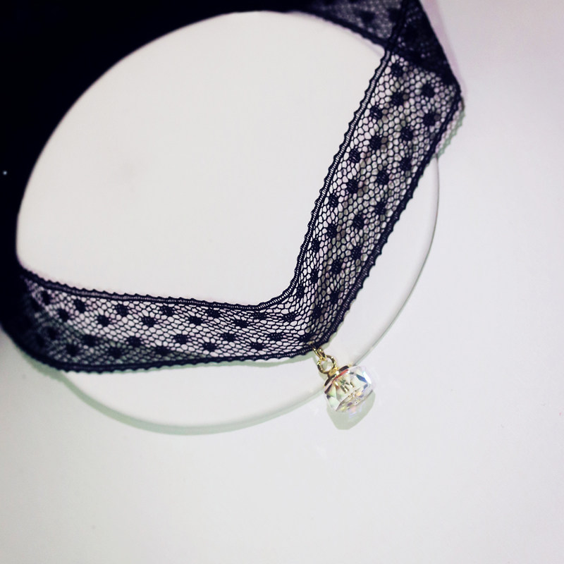YINGACC Lace AB Pendant Feminine sexy Necklace neck have cash less than that is registered in the accounts Necklace adjust claviclein the Accessories/Fashion Jewelry, Necklace  category - from Buy2taobao.com to provide professional Taobao agent buy service