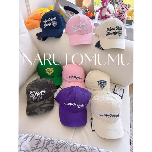 小姐姐全球购ED HARDY 经典刺绣 虎头棒球帽 男女同款 26夏07