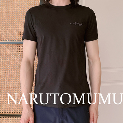 小姐姐全球购ED HARDY 低调 提花 短袖 T恤 男款 25夏Z04