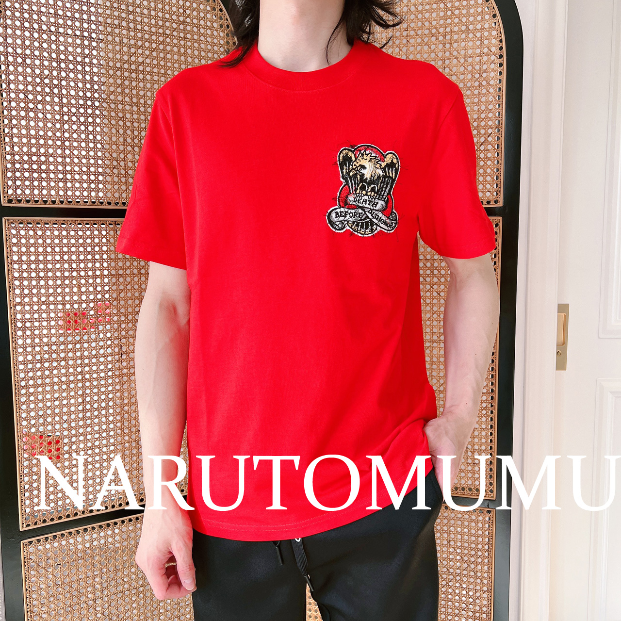 小姐姐全球购ED HARDY 刺绣老鹰 短袖T恤 男款 25春02
