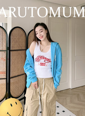 小姐姐全球购ED HARDY 水钻logo 印花 背心 女款25春Z04