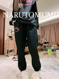 HARDY 男款 极简 休闲裤 24春Z04 logo闪闪印花 小姐姐全球购ED