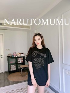 HARDY 女款 经典 宽松大T恤 24秋Z04 全钻虎头 小姐姐全球购ED