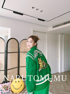 HARDY 女款 小老虎刺绣 外套 23春Z04 毛呢夹克 小姐姐全球购ED