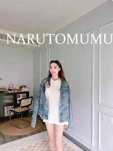 刺青水洗牛仔 经典 铆钉 男款 24秋Z04 小姐姐全球购ED 外套 HARDY