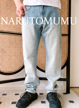 小姐姐全球购ED HARDY晕染水洗牛仔 白色虎标 牛仔裤 男款24夏Z04