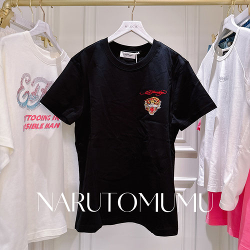 小姐姐全球购ED HARDY classic经典 水钻虎头 短袖T恤 男款 Z06