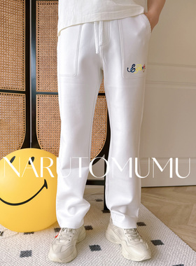 小姐姐全球购ED HARDY 刺绣logo 极简 直筒裤 男款26春05