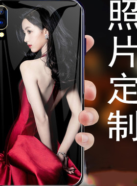 diy定制高清钢化玻璃壳情侣来图