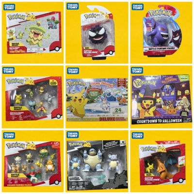 WCT正版宝可梦手办套装现货