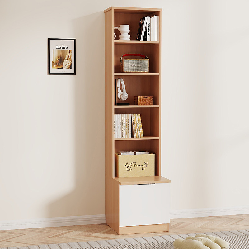 实木书架儿童书柜落地置物架展示柜学生书架简约书房网红书柜