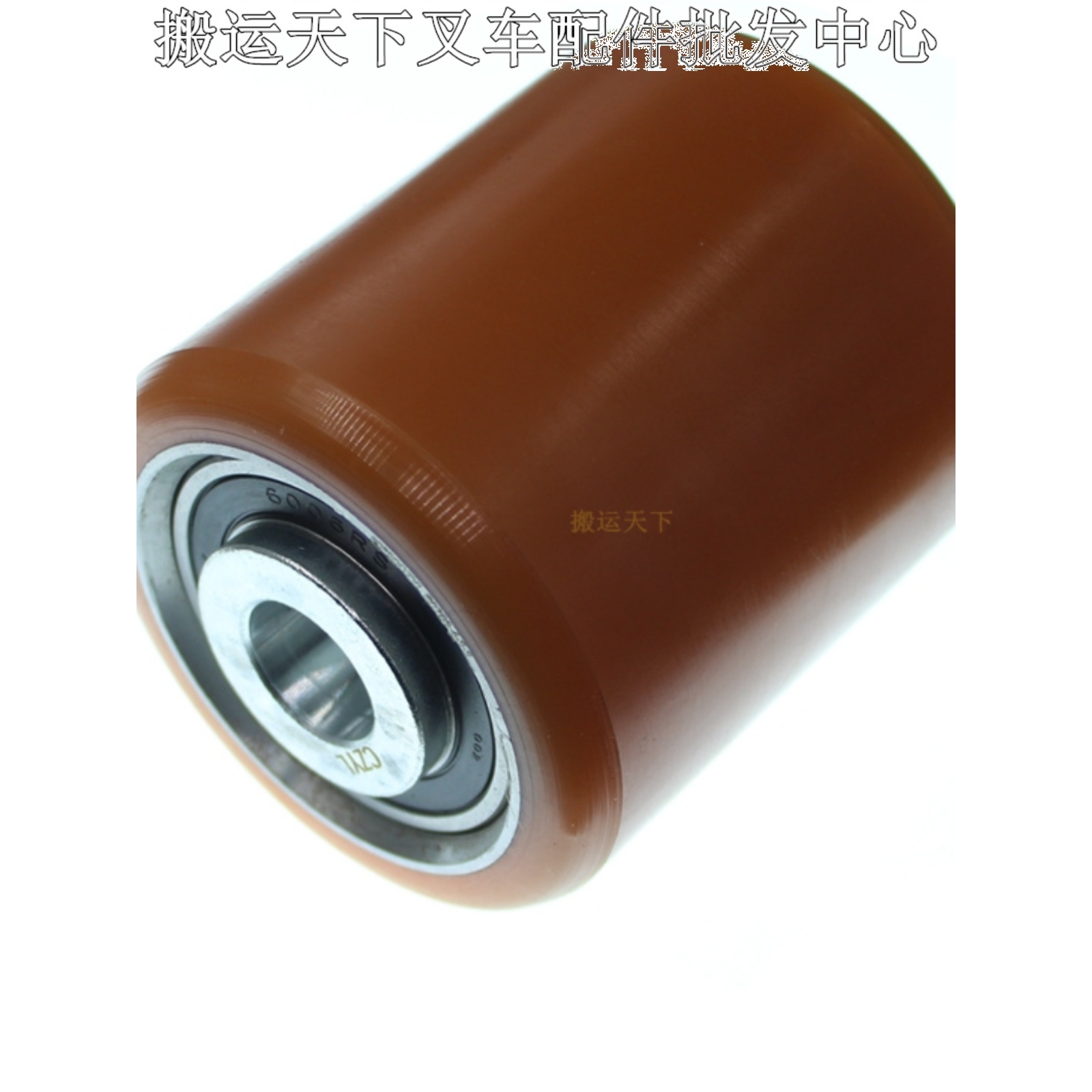 德国进口杭州电动叉车聚氨酯承重轮80*90堆高车轮子ADMB155-31100