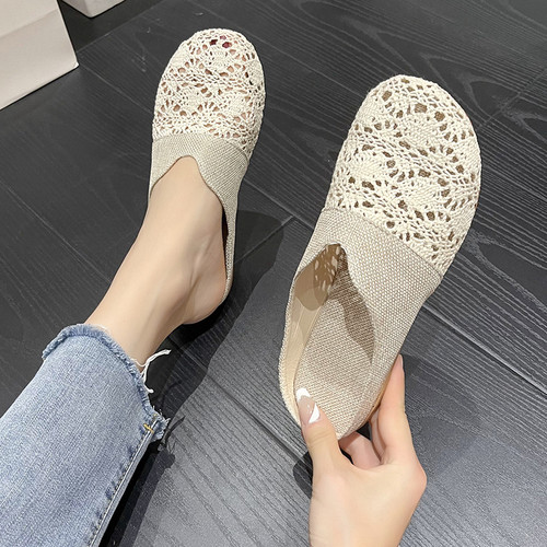 内莎儿收藏加购优先发货包头拖
