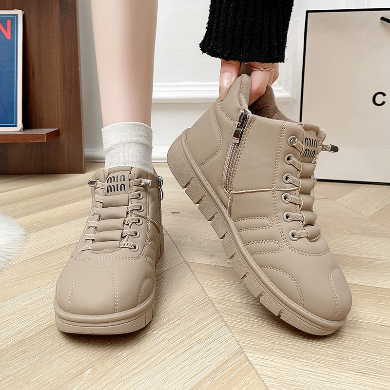 冬季中老年妈妈加绒保暖休闲鞋