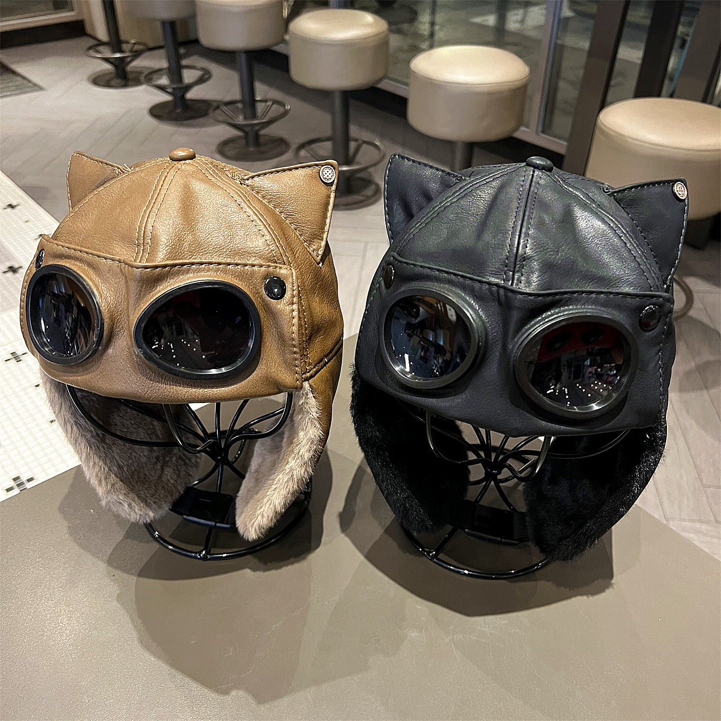 亲子款儿童护耳雷锋帽秋冬日系男童防风套头帽飞行员滑雪护目镜帽,童装/婴儿装/亲子装,帽子,淘宝优惠券,粉丝福利购,淘宝优惠卷