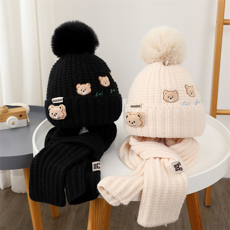 其他针织毛线帽翻边可爱护耳帽子