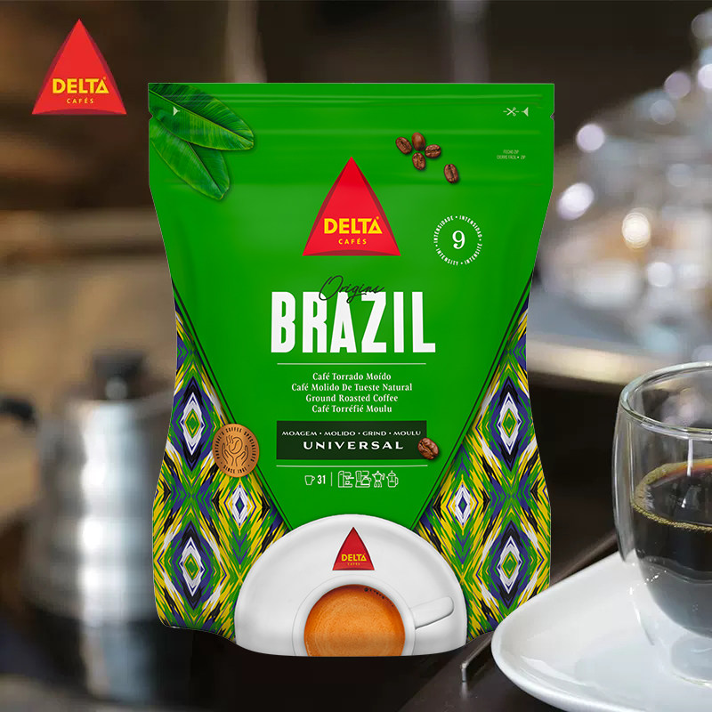 DELTA/岱塔黑咖啡粉 巴西原产地过滤现磨浓缩220g原装delta,咖啡/麦片/冲饮,研磨咖啡粉,淘宝优惠券,粉丝福利购,淘宝优惠卷