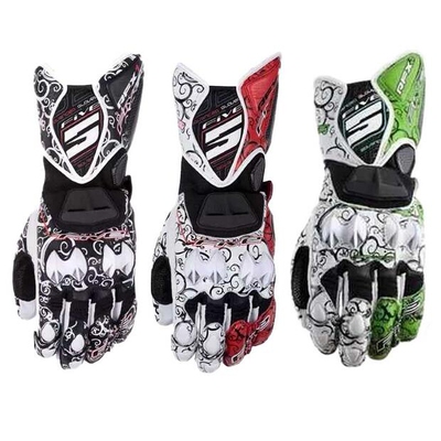 FIVE 5 GLOVE RFX1印花摩托车机车防摔骑行长手套防风保暖碳纤维
