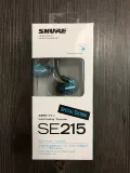 Японская версия оригинального Shure/Shul SE215 Blue Special Edition Прозрачная гарнитура для прослушивания наушников