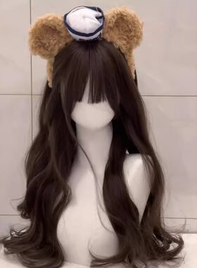 秋季新款假发女jk日系长卷发少萝