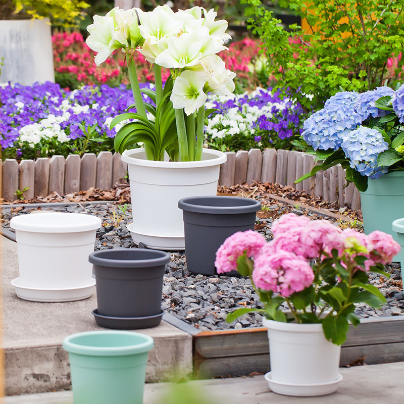 虹越嘉伯瑞米卡树脂花盆家用大号特大加厚耐用透气阳台养花种植盆,鲜花速递/花卉仿真/绿植园艺,花盆,淘宝优惠券,粉丝福利购,淘宝优惠卷