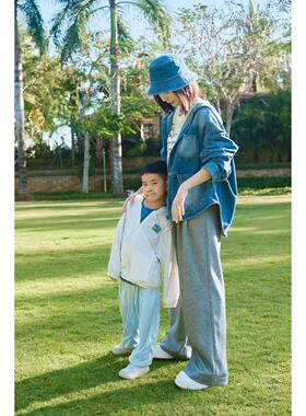 【老板娘美林&腮红牛仔】长66 春季新款牛仔外套WS128